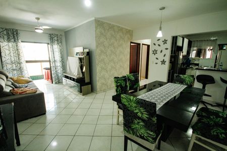 Sala de apartamento para alugar com 2 quartos, 96m² em Vila Tupi, Praia Grande