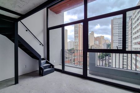 Sala de kitnet/studio para alugar com 1 quarto, 43m² em Perdizes, São Paulo