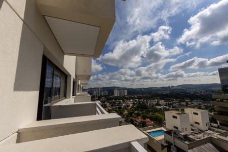 Varanda de kitnet/studio para alugar com 1 quarto, 29m² em Alphaville, Barueri