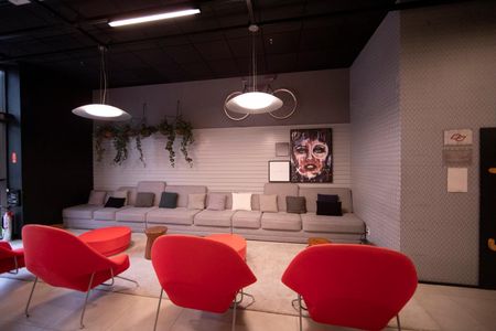 Studio para alugar com 29m², 1 quarto e 1 vagaHall social