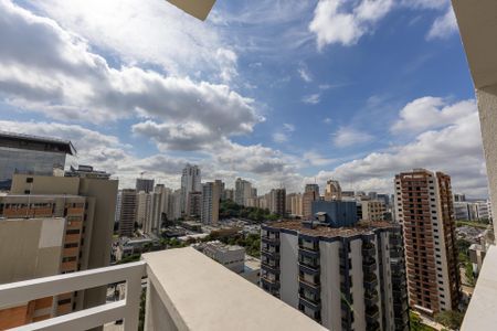 Studio para alugar com 29m², 1 quarto e 1 vagaVaranda