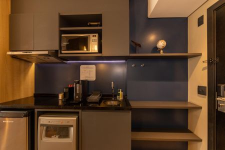 Studio para alugar com 29m², 1 quarto e 1 vagaCozinha