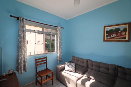 Sala de apartamento à venda com 2 quartos, 56m² em Parque Sete de Setembro, Diadema