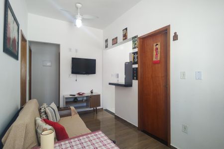 Sala de casa de condomínio para alugar com 2 quartos, 45m² em Jardim Imperador, Praia Grande