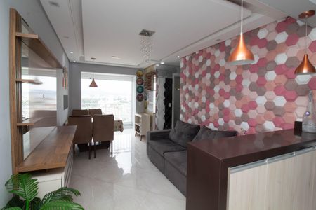 Sala de apartamento para alugar com 2 quartos, 50m² em Vila Augusta, Guarulhos