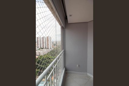 Varanda da Sala de apartamento para alugar com 2 quartos, 50m² em Vila Augusta, Guarulhos