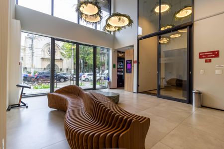 Studio para alugar com 21m², 1 quarto e sem vagaÁrea comum - Hall Social