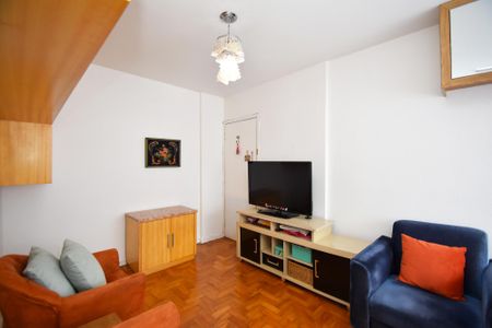 Apartamento para alugar com 49m², 1 quarto e 1 vaga Apartamento para alugar com 49m², 1 quarto e 1 vagaSala de estar