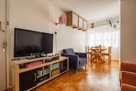 Sala de apartamento para alugar com 1 quarto, 49m² em Cerqueira César, São Paulo