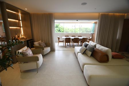 Sala de apartamento à venda com 3 quartos, 116m² em Vila Brandina, Campinas