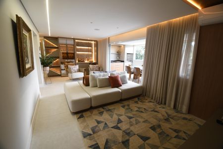 Sala de apartamento à venda com 3 quartos, 116m² em Vila Brandina, Campinas