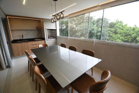Varanda gourmet de apartamento à venda com 3 quartos, 116m² em Vila Brandina, Campinas