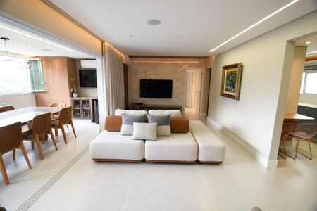 Sala de apartamento à venda com 3 quartos, 116m² em Vila Brandina, Campinas