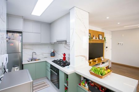 Apartamento à venda com 65m², 3 quartos e 2 vagasCozinha