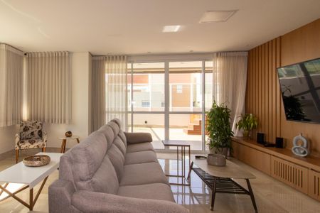 Sala de apartamento para alugar com 3 quartos, 215m² em Parque dos Pomares, Campinas