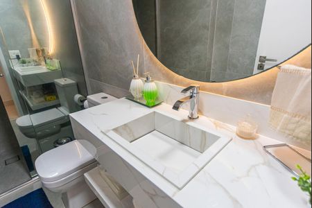 Apartamento à venda com 89m², 3 quartos e 2 vagasBanheiro 