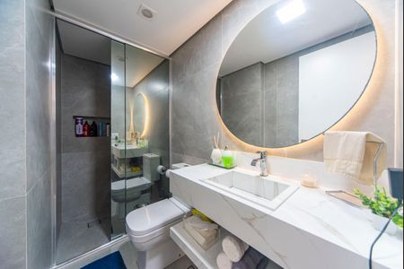 Apartamento à venda com 89m², 3 quartos e 2 vagasBanheiro 