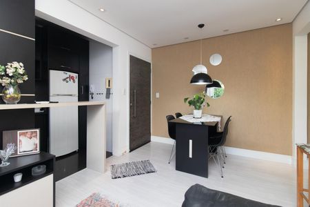 Sala de apartamento à venda com 1 quarto, 36m² em Petrópolis, Porto Alegre