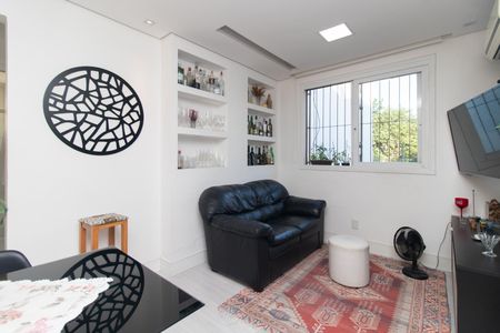 Sala de apartamento à venda com 1 quarto, 36m² em Petrópolis, Porto Alegre