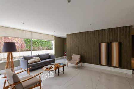 Apartamento para alugar com 37m², 1 quarto e 1 vagaÁrea comum - Hall Social