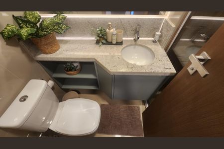 Studio para alugar com 20m², 1 quarto e 1 vaga Studio para alugar com 20m², 1 quarto e 1 vagaBanheiro