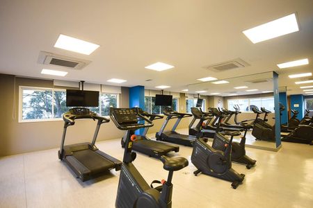 Apartamento à venda com 135m², 3 quartos e 2 vagas Apartamento à venda com 135m², 3 quartos e 2 vagasAcademia