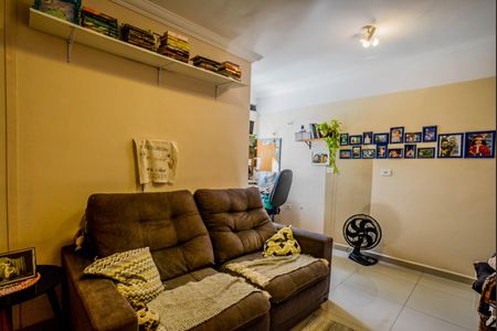 Sala de apartamento à venda com 2 quartos, 80m² em Jardim Santo André, Santo André