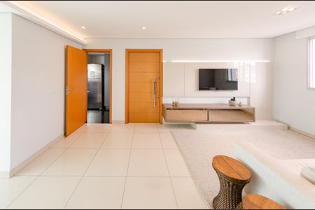 Sala de apartamento à venda com 4 quartos, 120m² em Sagrada Família, Belo Horizonte