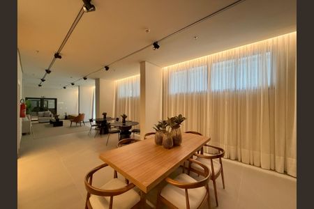 Studio para alugar com 25m², 1 quarto e sem vaga Studio para alugar com 25m², 1 quarto e sem vagaSalão de Festas