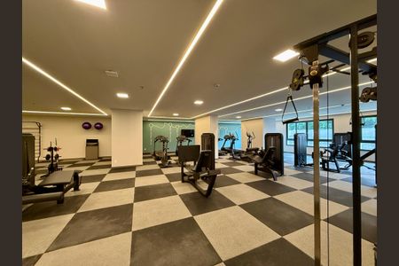 Studio para alugar com 25m², 1 quarto e sem vaga Studio para alugar com 25m², 1 quarto e sem vagaAcademia