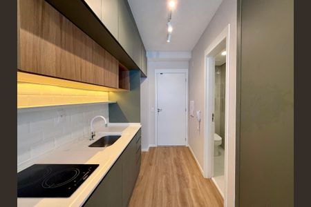 Studio para alugar com 25m², 1 quarto e sem vaga Studio para alugar com 25m², 1 quarto e sem vagaCozinha