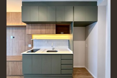 Studio para alugar com 25m², 1 quarto e sem vaga Studio para alugar com 25m², 1 quarto e sem vagaCozinha