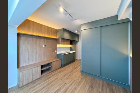 Studio para alugar com 25m², 1 quarto e sem vaga Studio para alugar com 25m², 1 quarto e sem vagaQuarto
