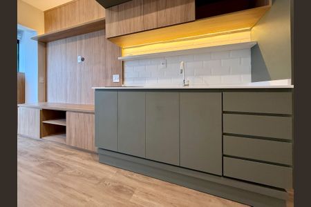 Studio para alugar com 25m², 1 quarto e sem vaga Studio para alugar com 25m², 1 quarto e sem vagaCozinha