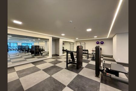 Studio para alugar com 25m², 1 quarto e sem vaga Studio para alugar com 25m², 1 quarto e sem vagaAcademia