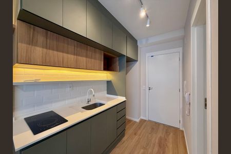 Studio para alugar com 25m², 1 quarto e sem vaga Studio para alugar com 25m², 1 quarto e sem vagaCozinha