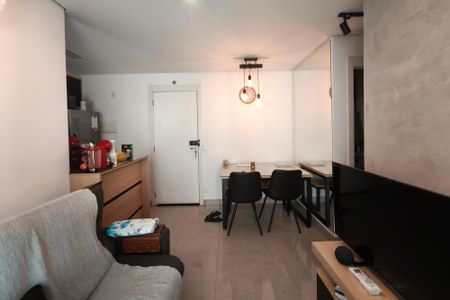 Sala de apartamento à venda com 2 quartos, 49m² em Jardim Ipaussurama, Campinas