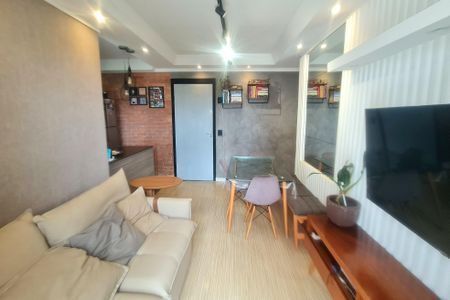 Sala de apartamento à venda com 2 quartos, 49m² em Jardim Bela Vista, Guarulhos