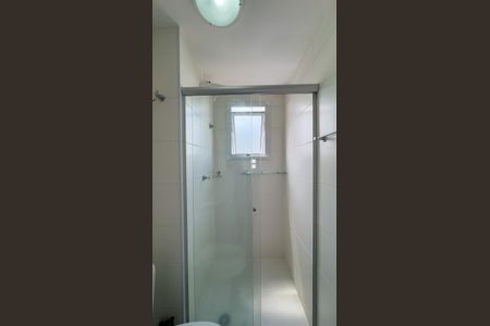 Banheiro da Suíte de apartamento para alugar com 1 quarto, 29m² em Jardim Caravelas, São Paulo