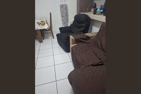 Sala de apartamento à venda com 2 quartos, 60m² em Vila Valparaíso, Santo André