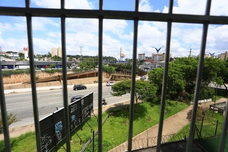 sala vista de apartamento para alugar com 2 quartos, 62m² em Vila Santa Luzia, Taboão da Serra