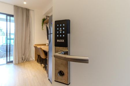 Studio para alugar com 26m², 1 quarto e sem vagaFechadura Eletrônica