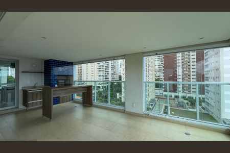 Sacada de apartamento à venda com 3 quartos, 185m² em Campo Belo, São Paulo