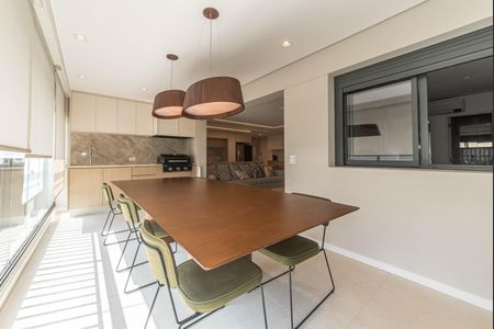 Varanda de apartamento à venda com 3 quartos, 130m² em Brooklin, São Paulo