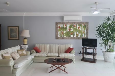 Sala de apartamento para alugar com 3 quartos, 220m² em Sítio Paecara (vicente de Carvalho), Guarujá