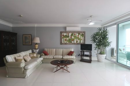 Sala de apartamento para alugar com 3 quartos, 220m² em Sítio Paecara (vicente de Carvalho), Guarujá