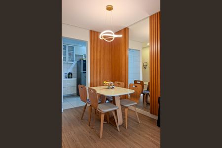 Sala de apartamento para alugar com 3 quartos, 135m² em Guilhermina, Praia Grande