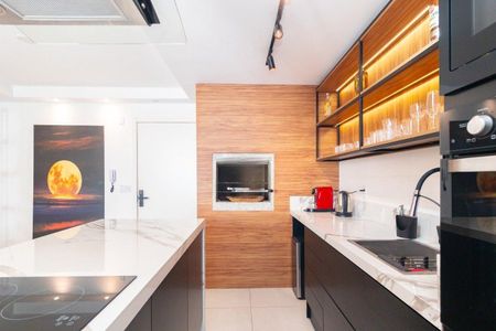 Cozinha  de apartamento para alugar com 1 quarto, 50m² em Menino Deus, Porto Alegre