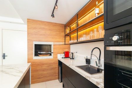 Cozinha  de apartamento para alugar com 1 quarto, 50m² em Menino Deus, Porto Alegre