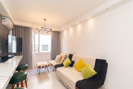 Sala  de apartamento para alugar com 1 quarto, 50m² em Menino Deus, Porto Alegre